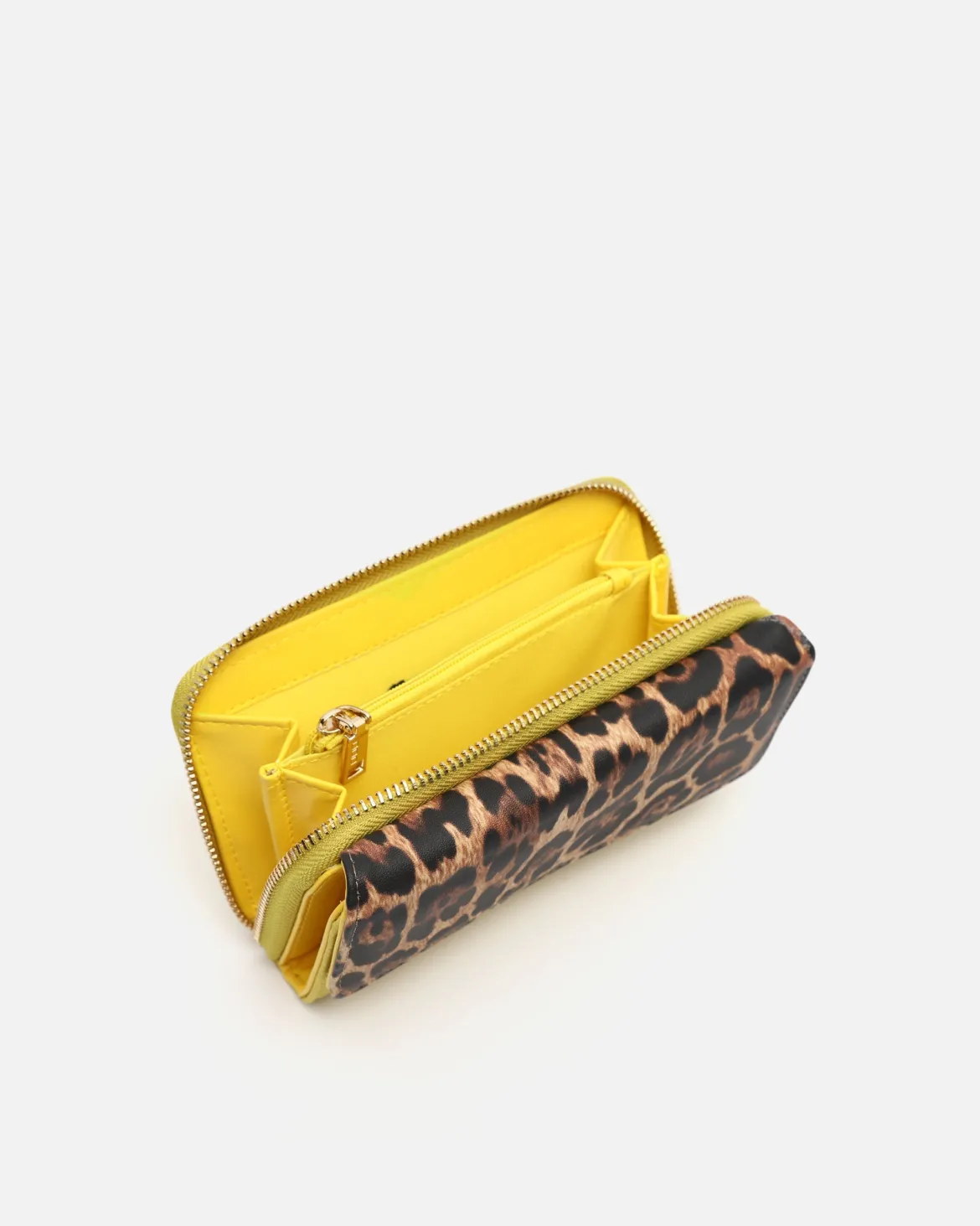 Monedero grande estampado animal print