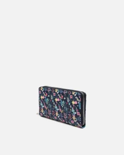 Monedero grande estampado