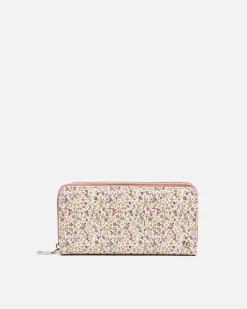 Monedero grande estampado