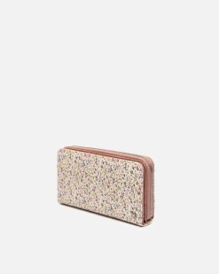 Monedero grande estampado