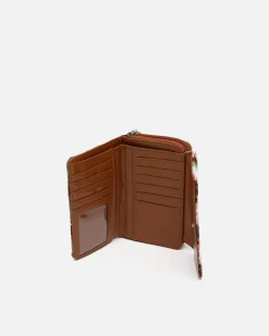 Monedero grande estampado jacquard