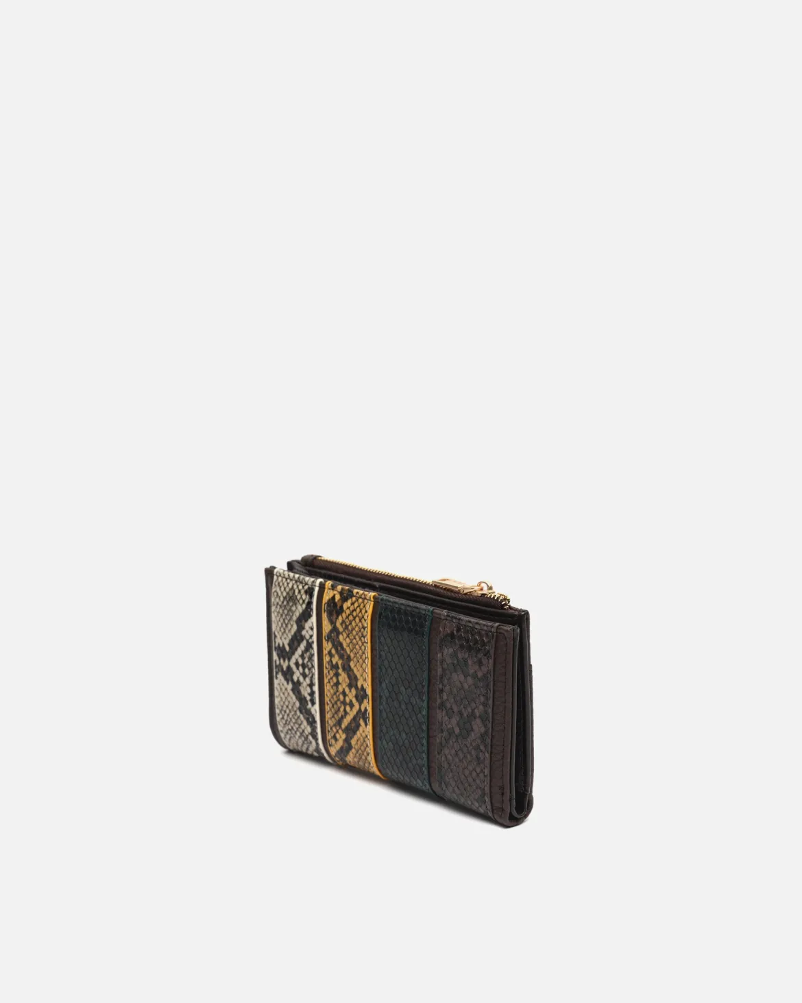 Monedero pequeño con estampado animal print