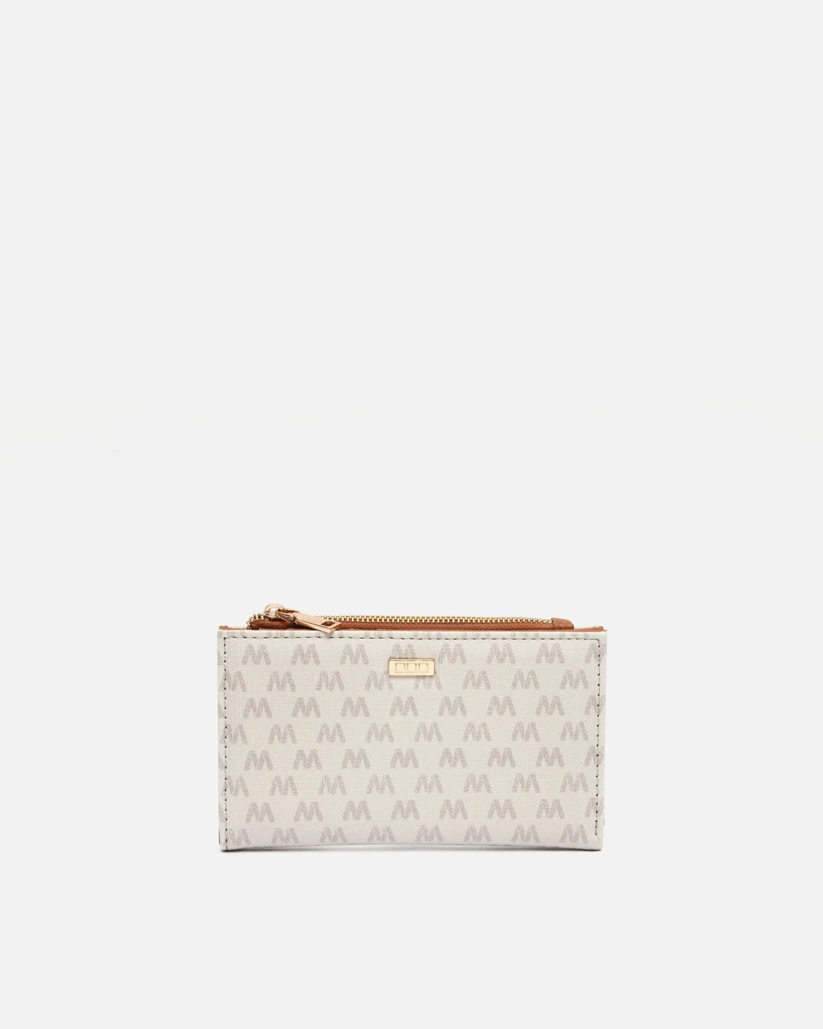 Monedero pequeño con estampado monogram