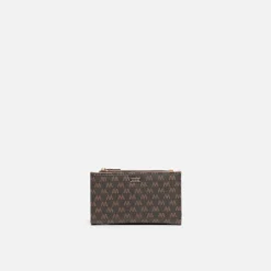 Monedero pequeño con estampado monogram
