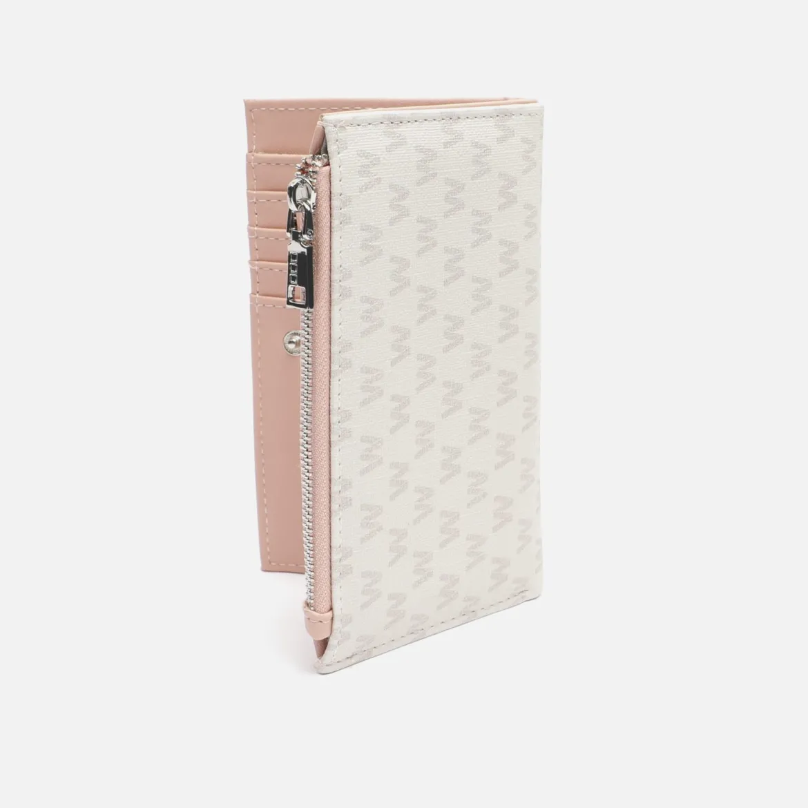 Monedero pequeño con estampado monogram