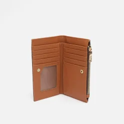 Monedero pequeño con estampado monogram