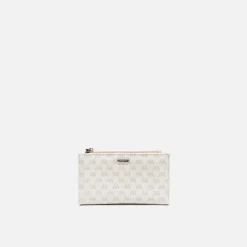 Monedero pequeño con estampado monogram