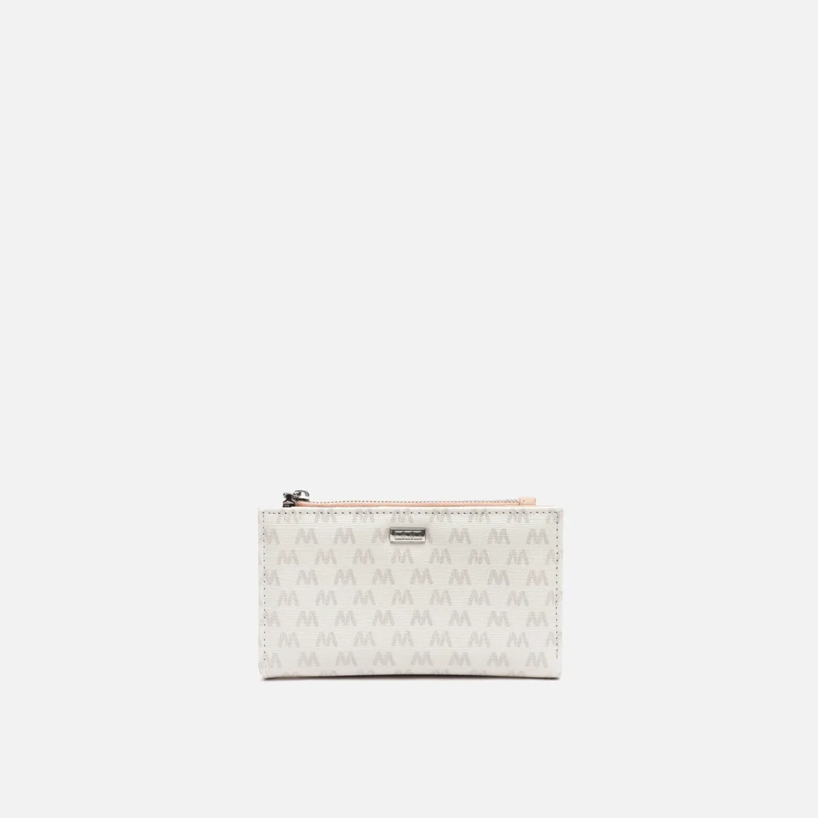 Monedero pequeño con estampado monogram
