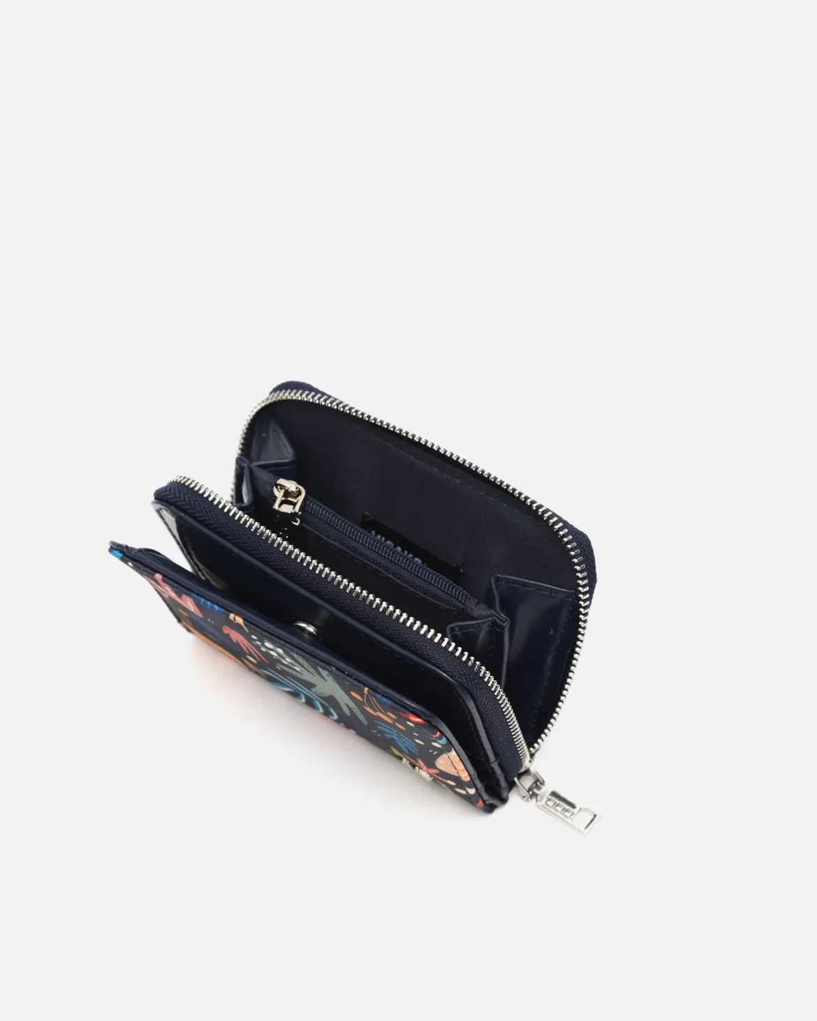 Monedero pequeño con estampado