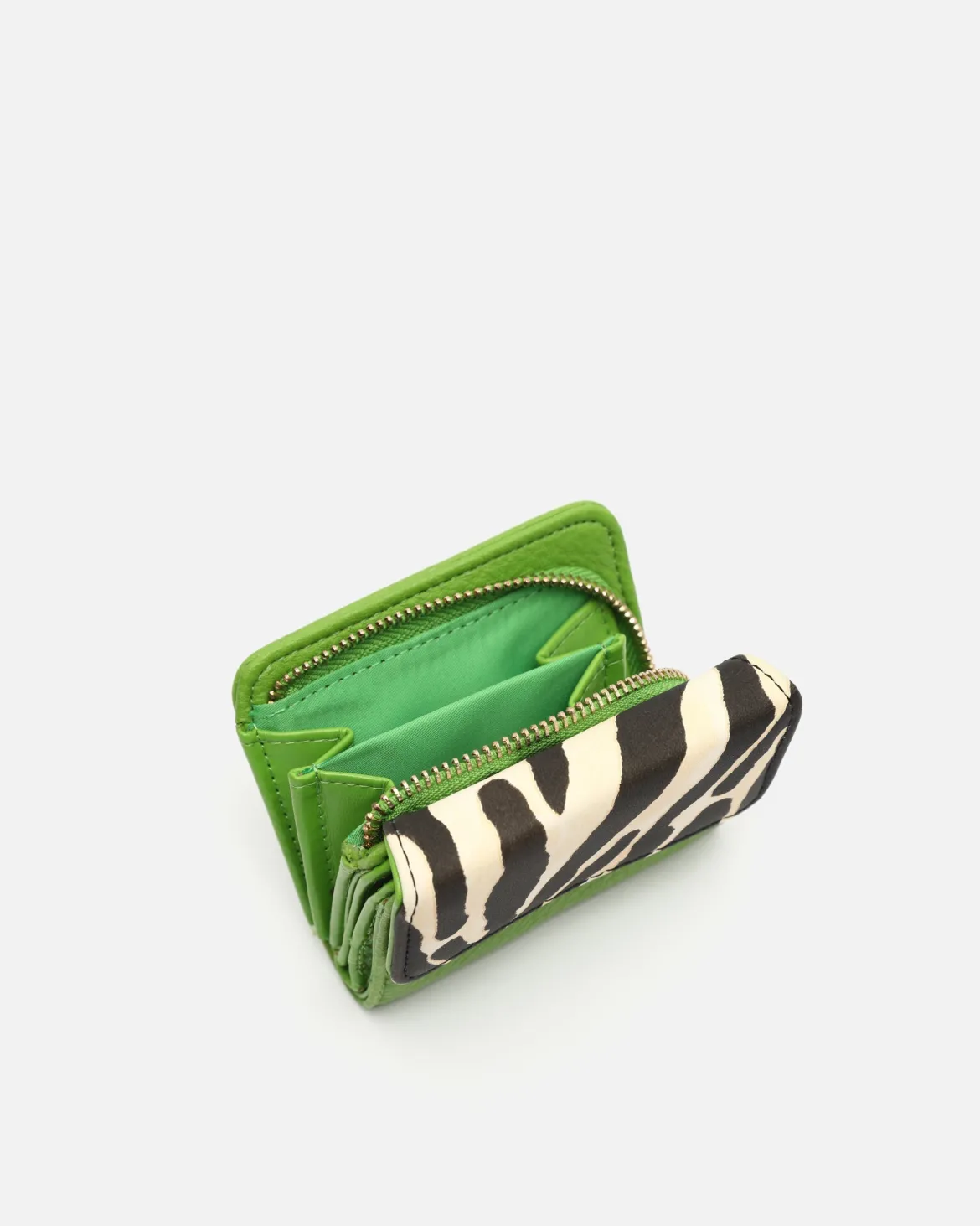 Monedero pequeño estampado animal print