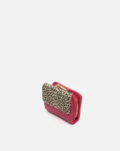 Monedero pequeño estampado animal print