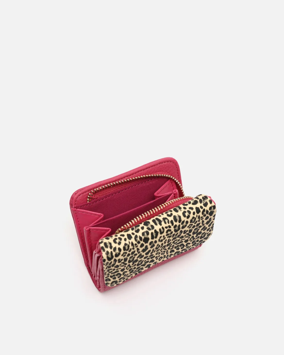 Monedero pequeño estampado animal print