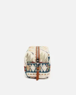 Neceser de viaje con estampado jacquard