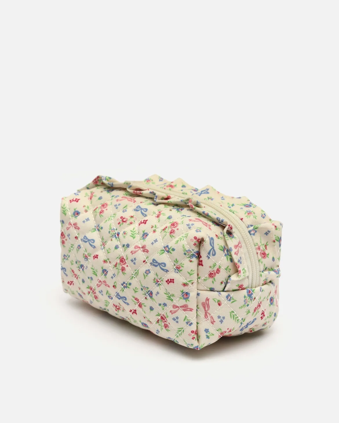 Neceser de viaje con estampado floral