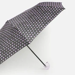 Paraguas plegable estampado de puntos