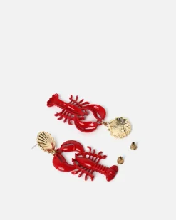 Pendientes langosta