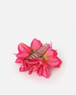 Pinza de pelo flor