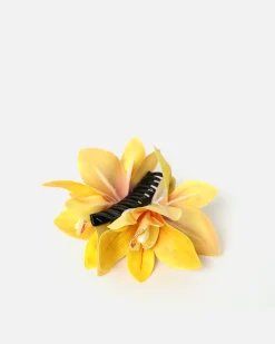 Pinza de pelo flor