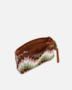 Portamonedas estampado jacquard