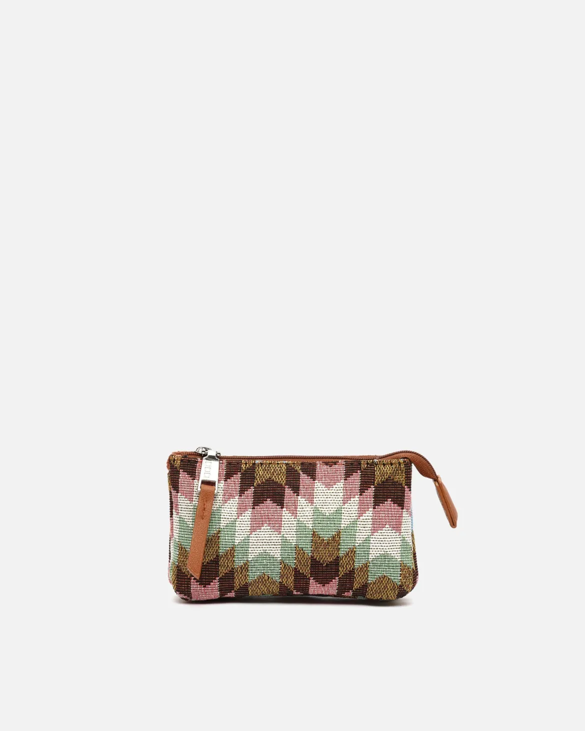 Portamonedas estampado jacquard