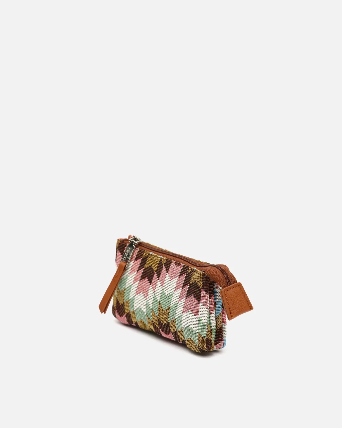 Portamonedas estampado jacquard