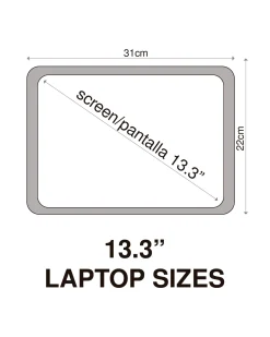 Portaordenador shopper con funda para portátil (13.3