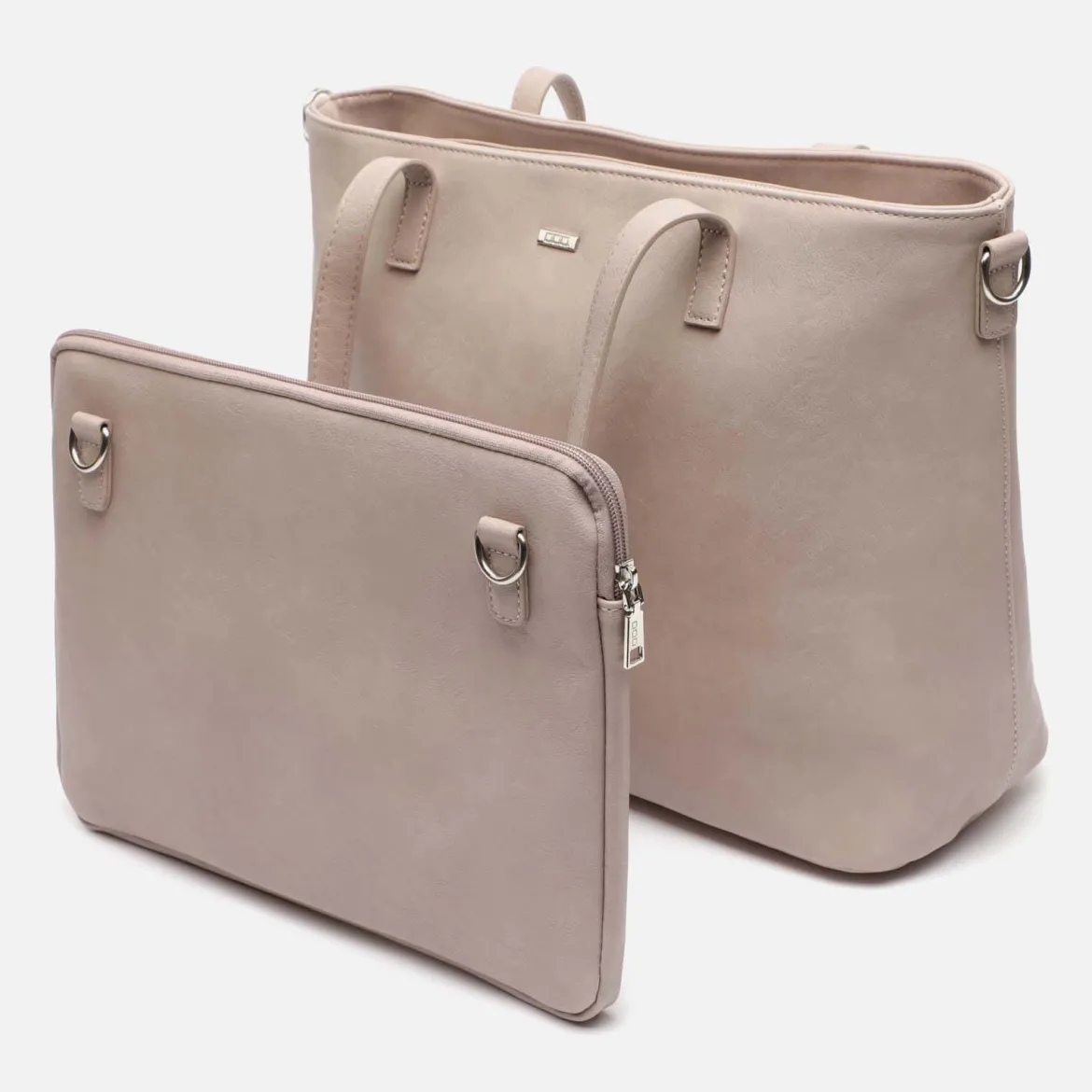 Portaordenador shopper con funda extraible