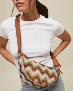 Riñonera estampado jacquard