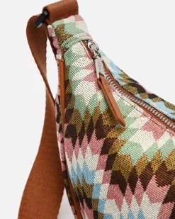 Riñonera estampado jacquard