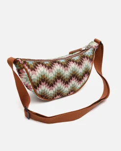 Riñonera estampado jacquard