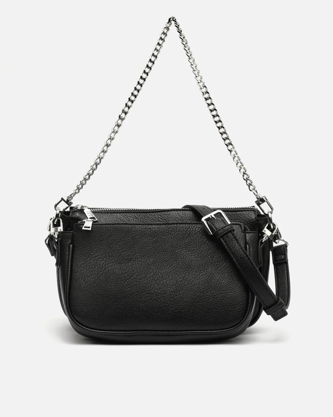 Bolso bandolera con compartimento extraíble