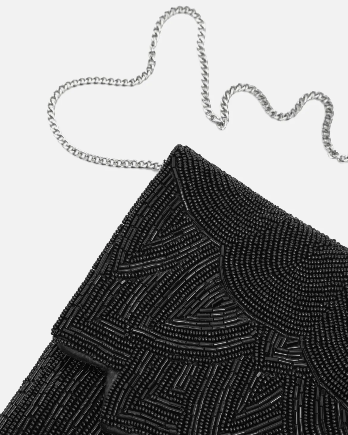 Bolso de fiesta pequeño con abalorios