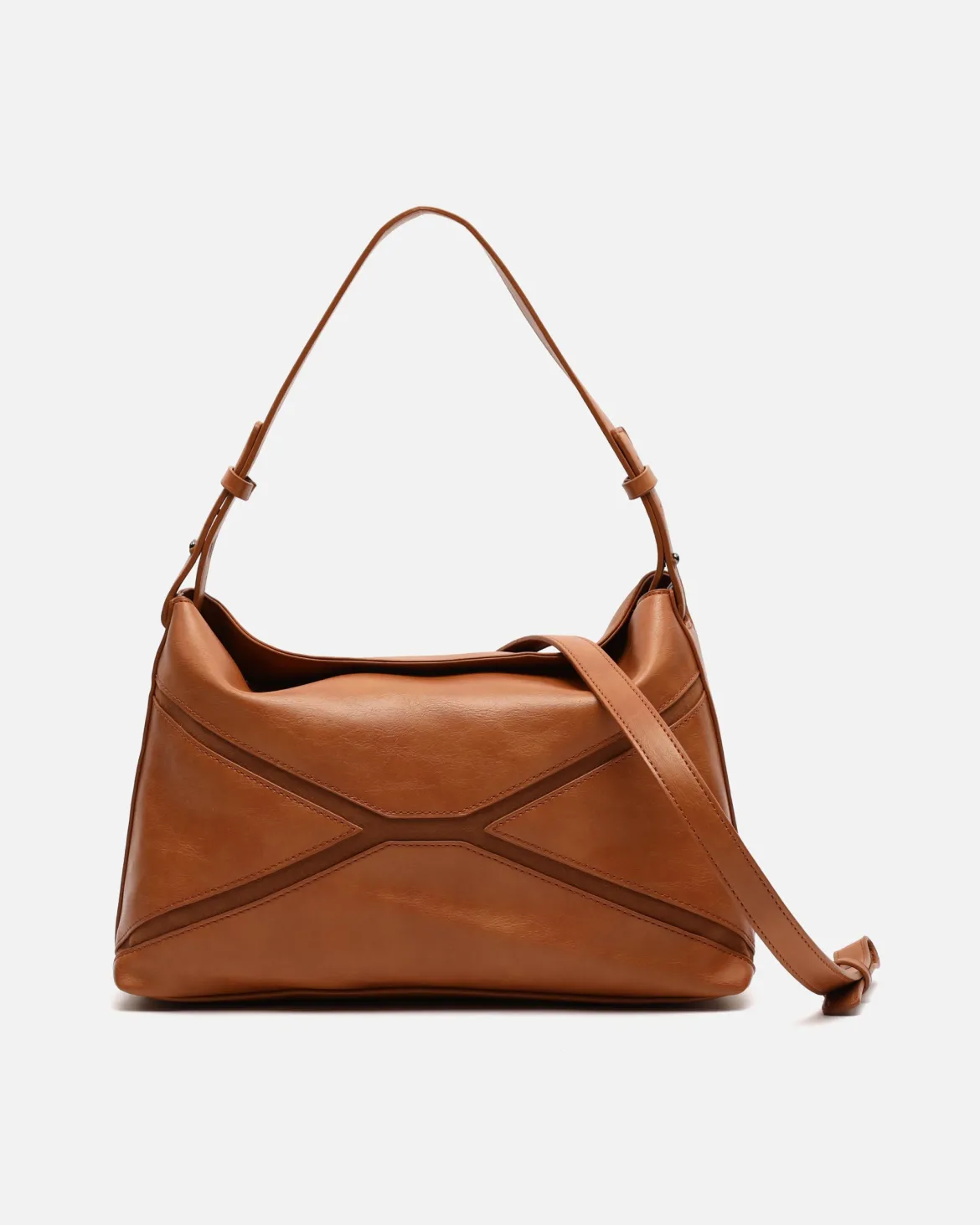 Bolso de hombro con asa bandolera extraíble