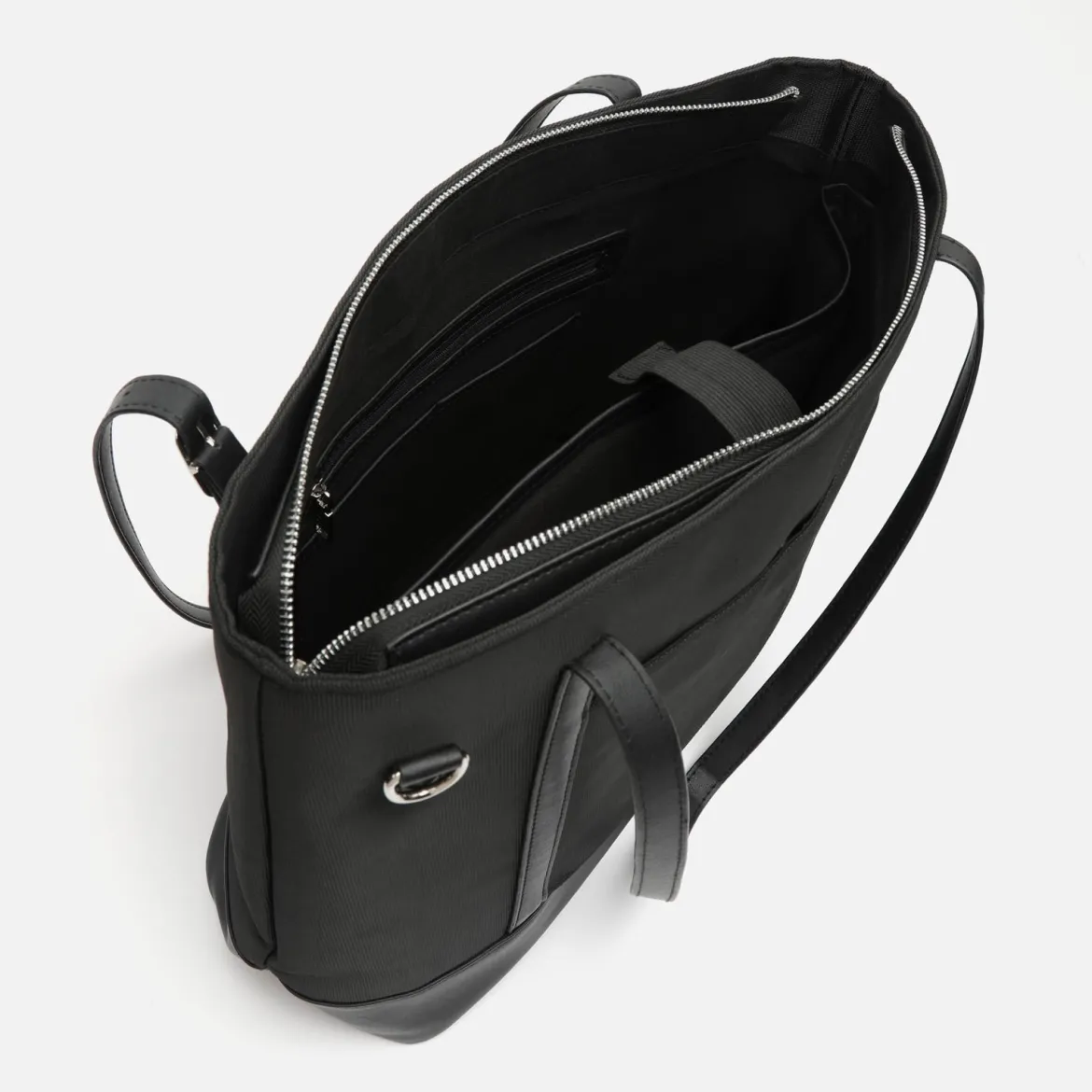 Bolso shopper grande con bolsillo para portaordenador 15 pulgadas