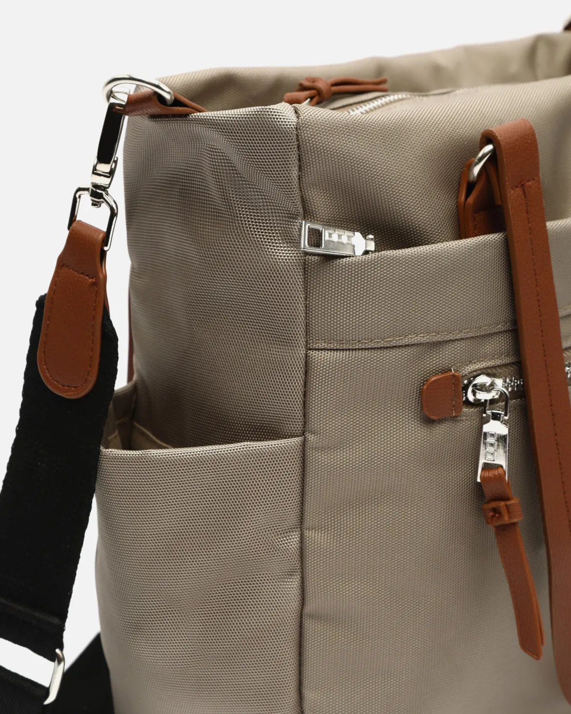 Bolso shopper grande con asa bandolera extraíble