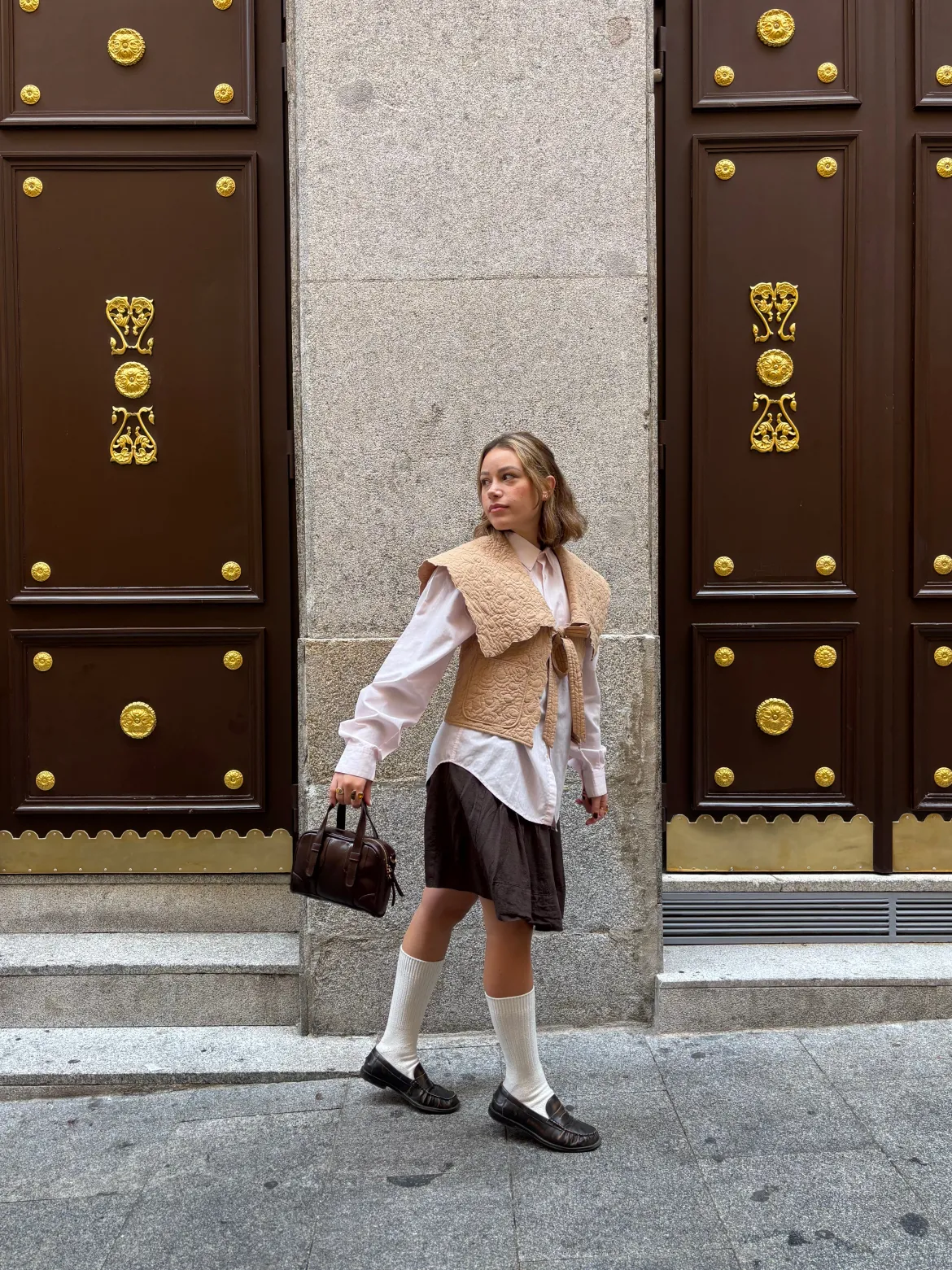 Bolso tote de fiesta pequeño con asa bandolera extraíble