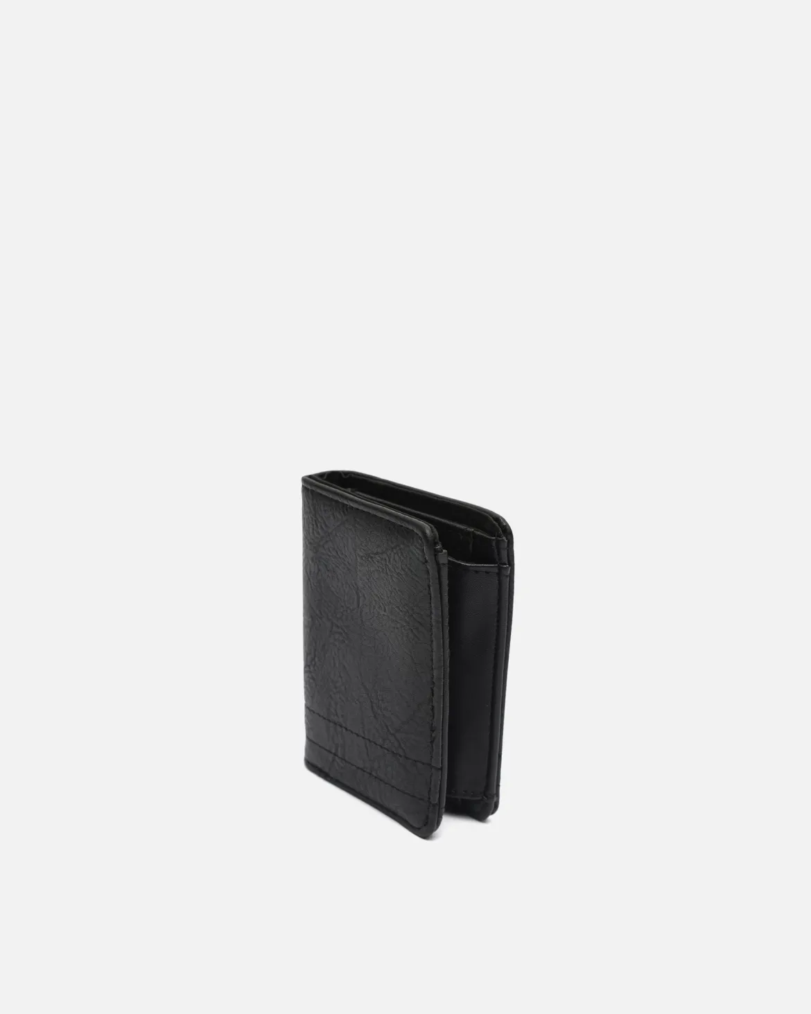 Cartera con compartimento para billetes, tarjetas y monedas