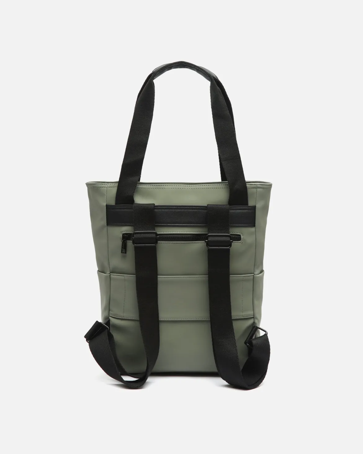 Mochila grande en nylon con bolsillo para portátil (14") y asa de hombro