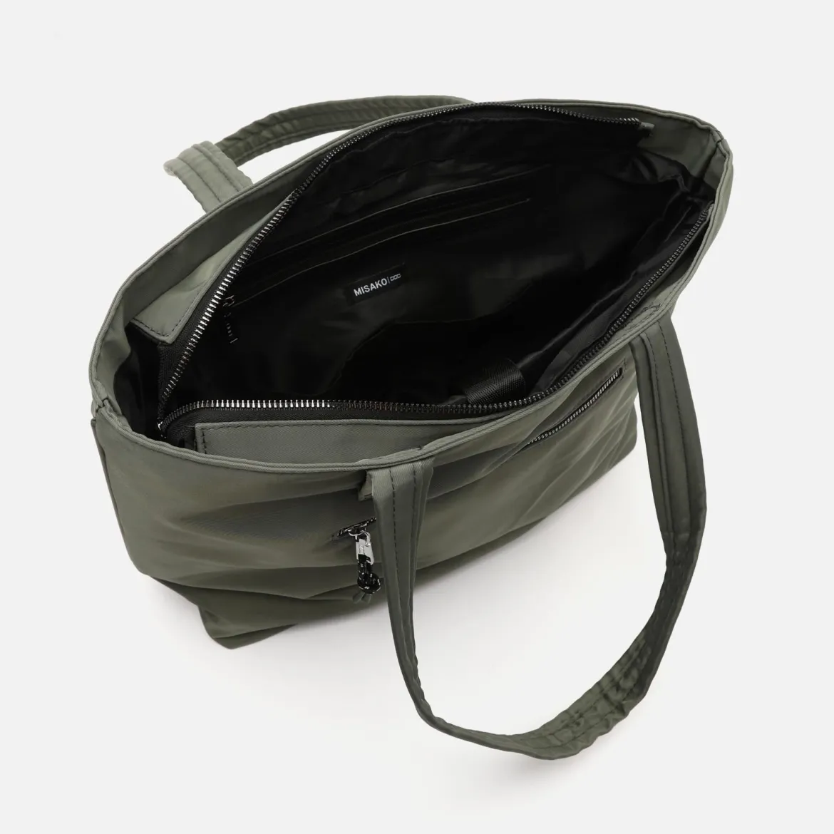 Portaordenador estilo bolso shopper en nylon 15 pulgadas