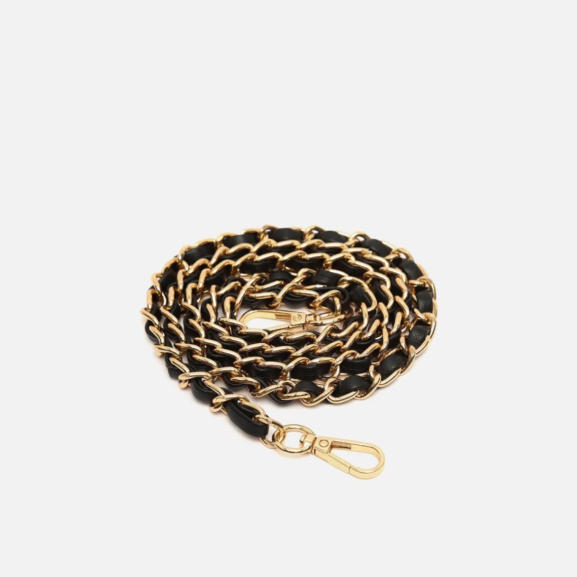Tira bandolera metálica para bolso